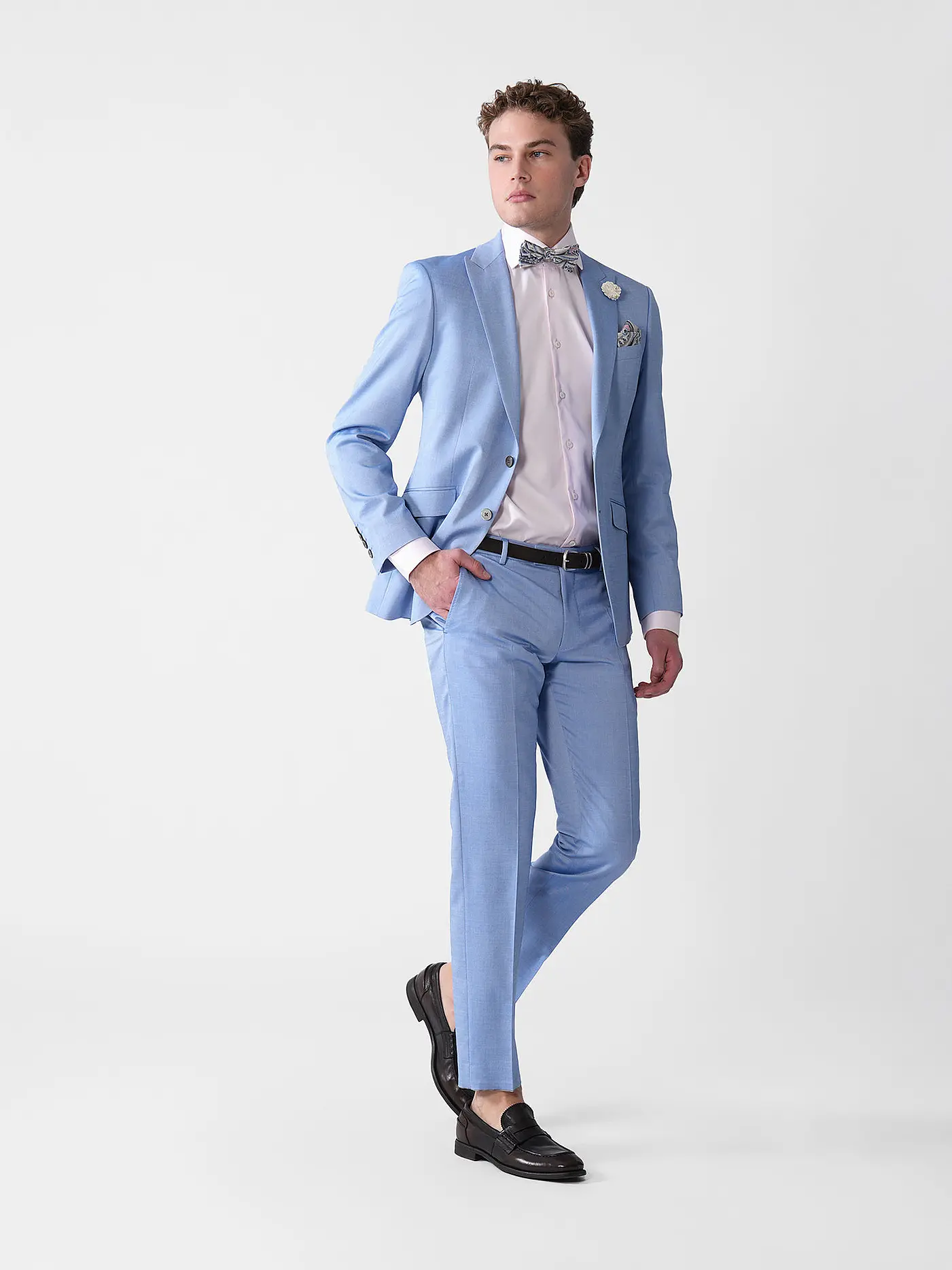 SEIDENFALTER | Set Fliege und Stecktuch PRINCE BOWTIE | 